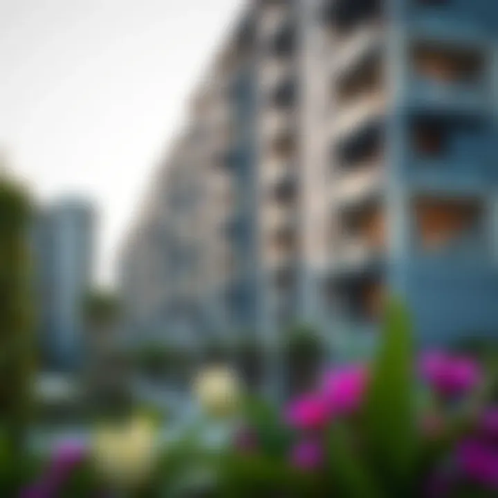 Modern Residential Buildings in Sharjah Garden City Modern residential buildings reflecting contemporary design in Sharjah Garden City