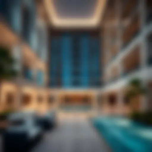 Architectural marvel of Sobha The Crest showcasing modern luxury