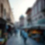 The Heart of Souq Murshid: A Vibrant Marketplace Vibrant market scene in Souq Murshid showcasing traditional architecture and bustling atmosphere