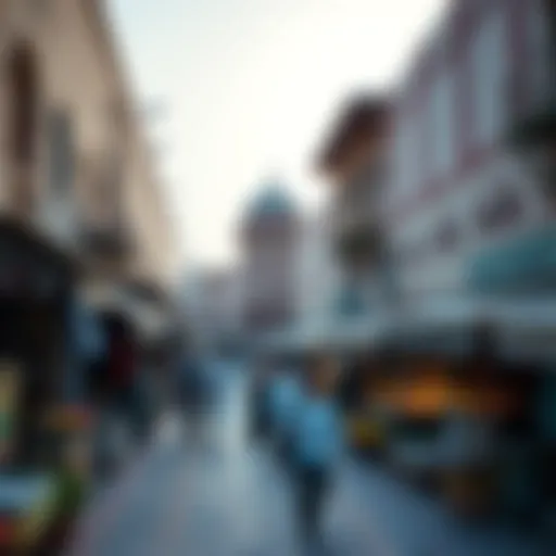 The Heart of Souq Murshid: A Vibrant Marketplace Vibrant market scene in Souq Murshid showcasing traditional architecture and bustling atmosphere