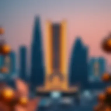 Visualization of the Bin Suloom Building's impact on local real estate market