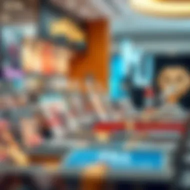 Diverse film selection on display