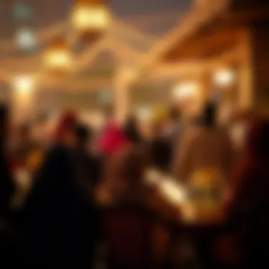 Community Gathering During Ramadan Community gathering during Ramadan