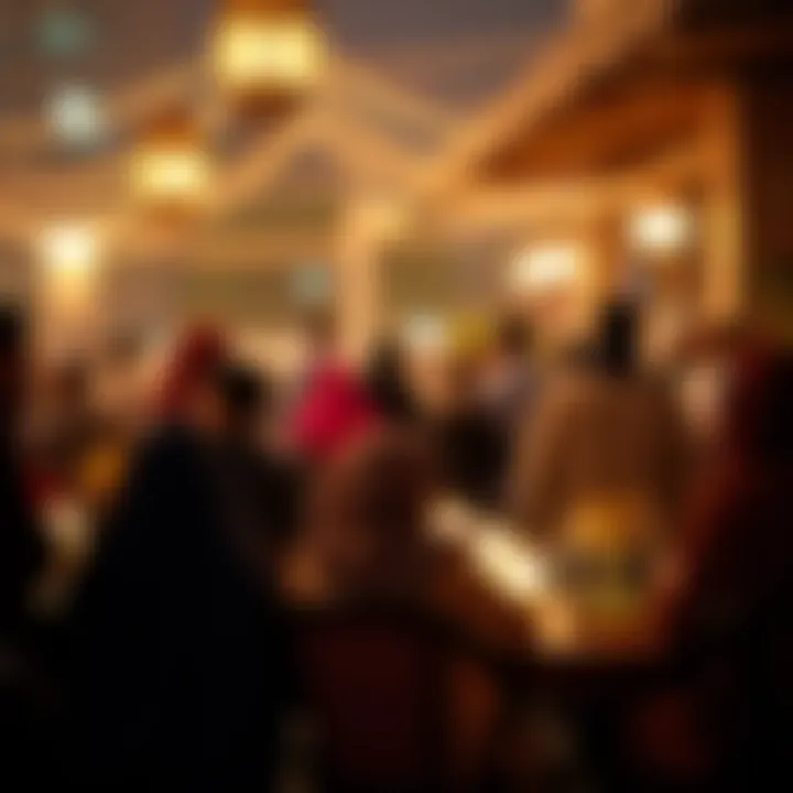 Community Gathering During Ramadan Community gathering during Ramadan