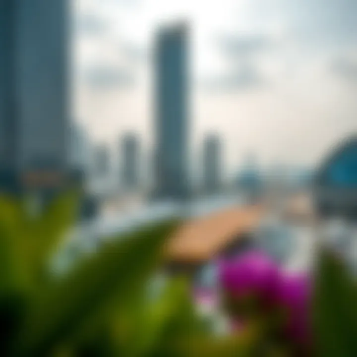 Investment Potential in Dome Tower Investment opportunities represented through market trends around the Dome Tower.