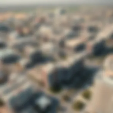 Aerial view of Dubai Silicon Oasis showcasing its infrastructure