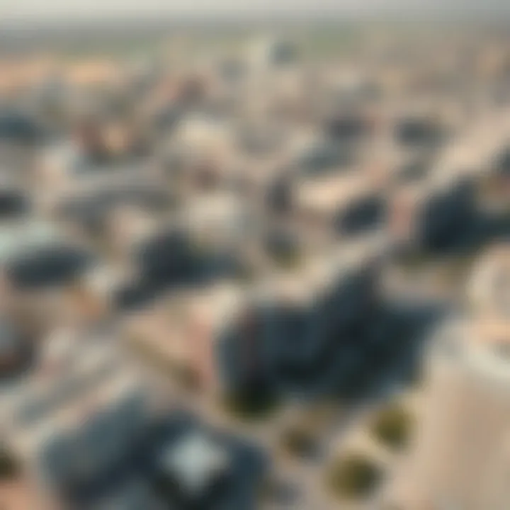 Aerial view of Dubai Silicon Oasis showcasing its infrastructure