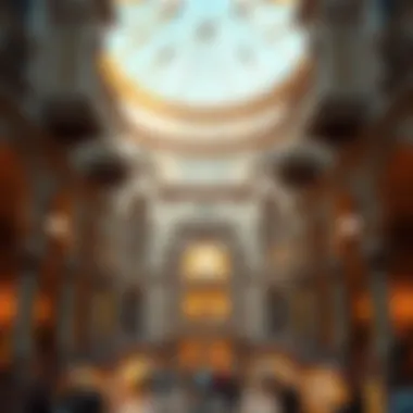 Architectural features of the Gold Souk in Deira