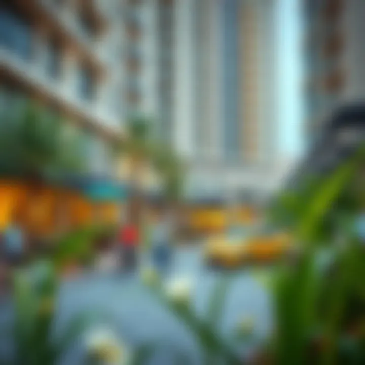 Lifestyle and Amenities near Gold Tower Vibrant community atmosphere with amenities around Gold Tower