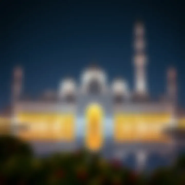 The magnificent Sheikh Zayed Grand Mosque