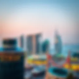 Stunning skyline view of Dubai featuring modern architecture