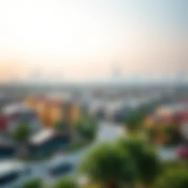 Skyline View of Layan Community Layan community skyline view showcasing its growth