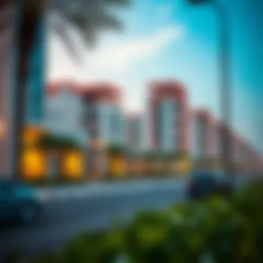 Street view of residential areas in Motor City