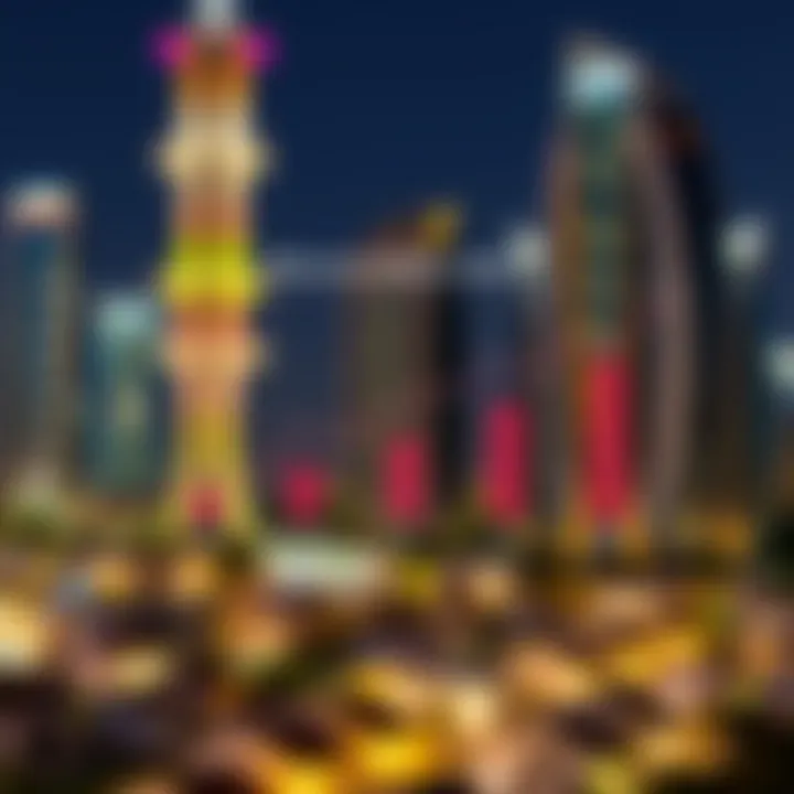 Chart illustrating the impact of Makani numbers on property transactions