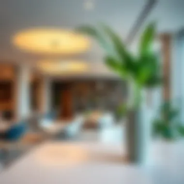 Collaborative Spaces in Oud Metha Offices Interior shot showcasing collaborative spaces within the Oud Metha Offices Building