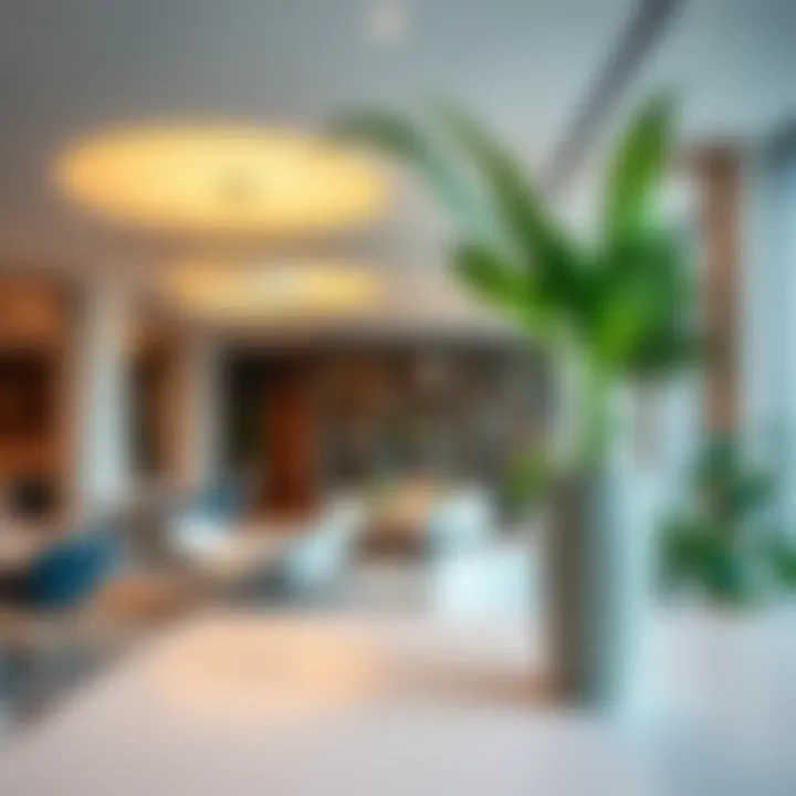 Collaborative Spaces in Oud Metha Offices Interior shot showcasing collaborative spaces within the Oud Metha Offices Building