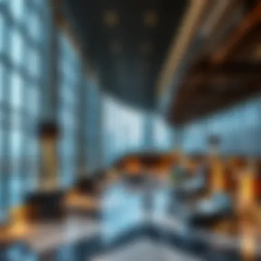 Amenities and facilities within the Sky Tower