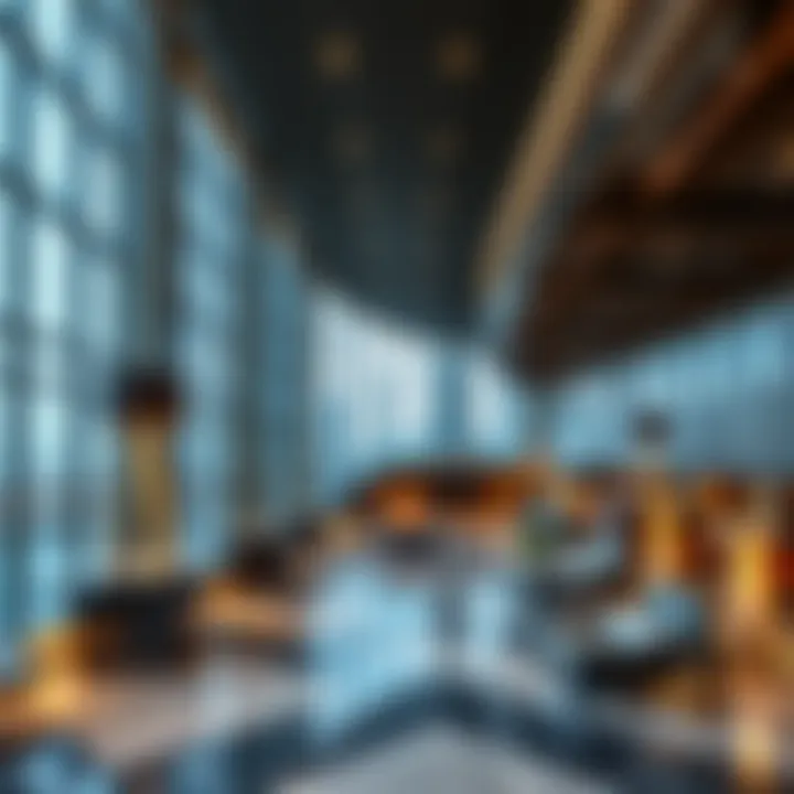 Amenities and facilities within the Sky Tower