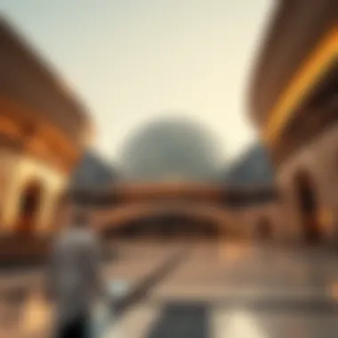 Museum of the Future: A Blend of Innovation and Tradition Architectural details of the Museum of the Future