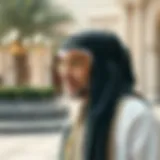 Traditional Emirati attire showcasing intricate embroidery