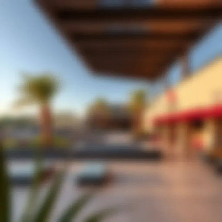 Vibrant community amenities available for residents on Palm