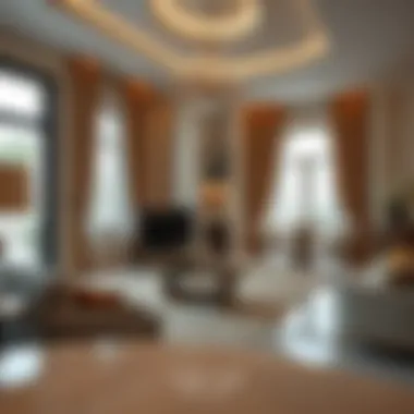 Luxurious interior of a Time Oak Villa highlighting elegant furnishings