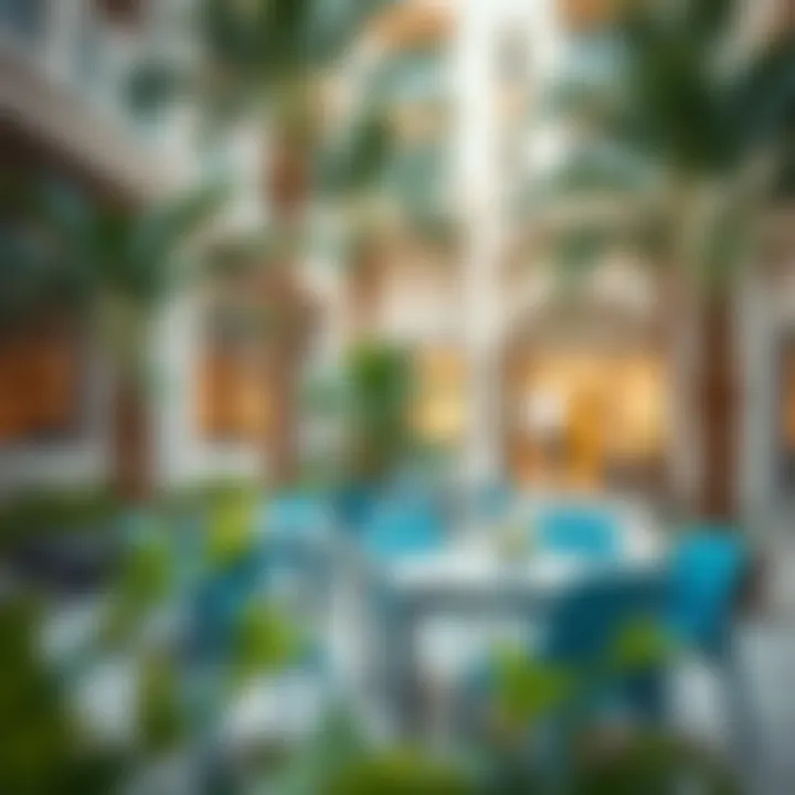 Vibrant community spaces in Um Al Rumool for families