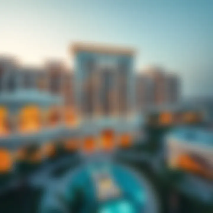 Architectural Elegance of Wasl Oasis 3 Panoramic view of Wasl Oasis 3 showcasing its architectural elegance