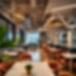 Modern co-working space in Dubai