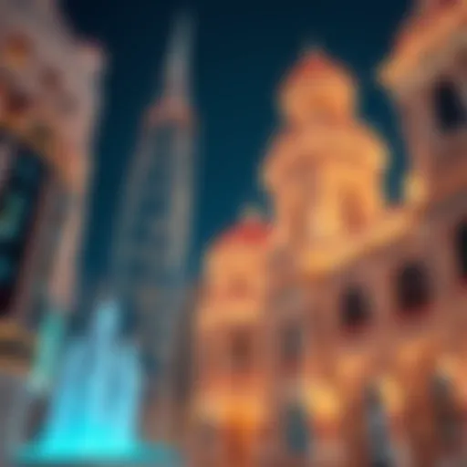 Breathtaking architectural details of Farzi City