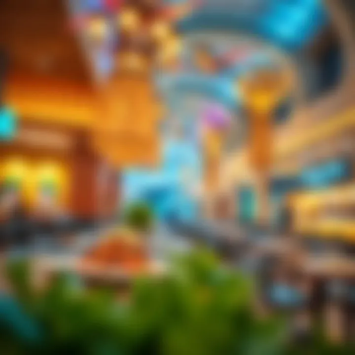 Culinary Delights at Festival City Mall Dining options featuring international cuisines in a lively setting