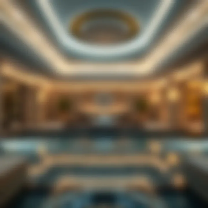 Lavish spa facilities offering relaxation and rejuvenation