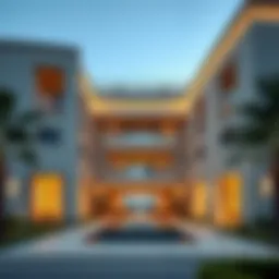 Stunning architectural design of a Fortimo golf residence