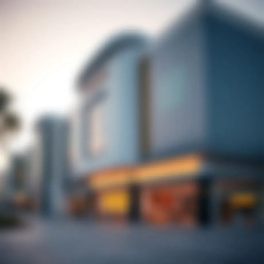 Exterior view of Fotouh Alkhair Mall showcasing modern architecture