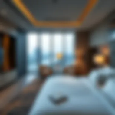 Spacious and well-appointed guest room at the hotel