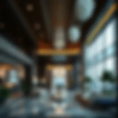 Architectural elegance of Four Seasons Private Residences