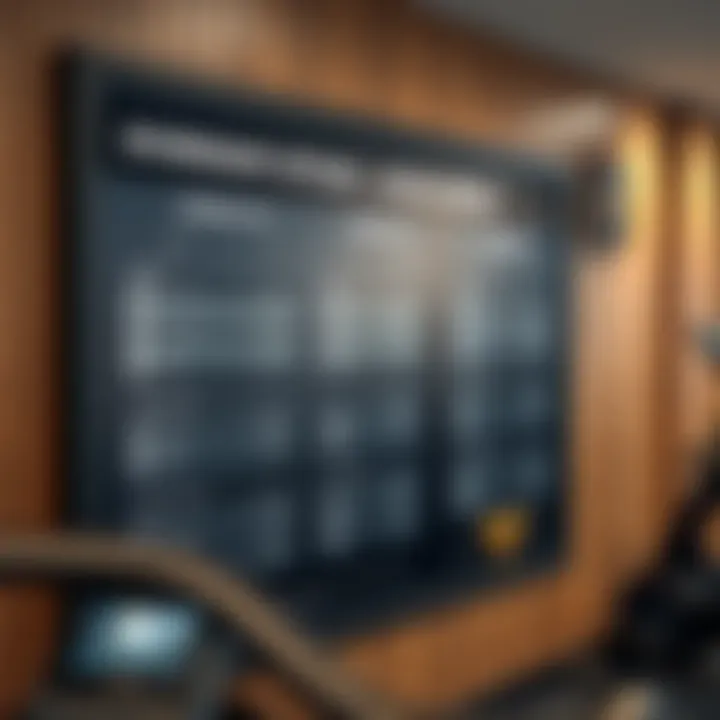 Diverse Membership Options Available Membership plans displayed on a wall board