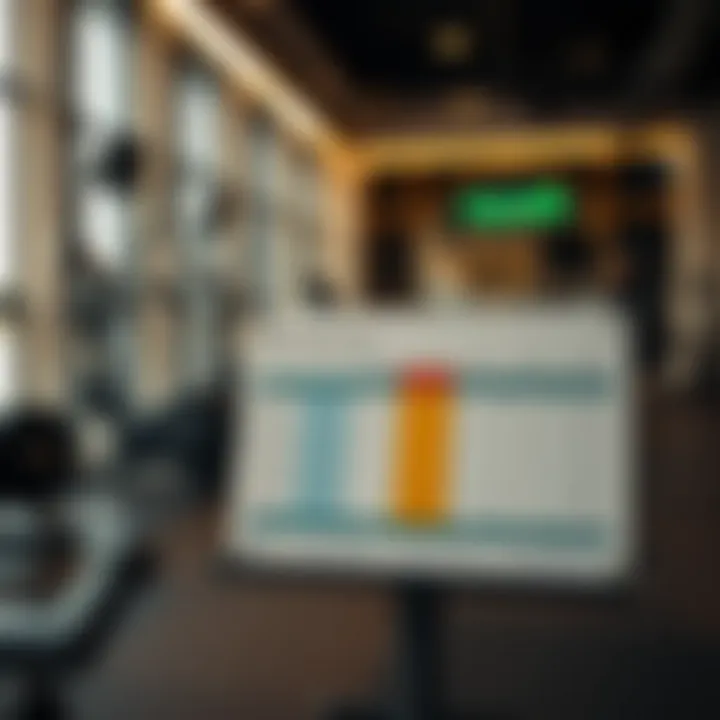 Analyzing Gym Pricing Models A comparison chart of gym pricing structures