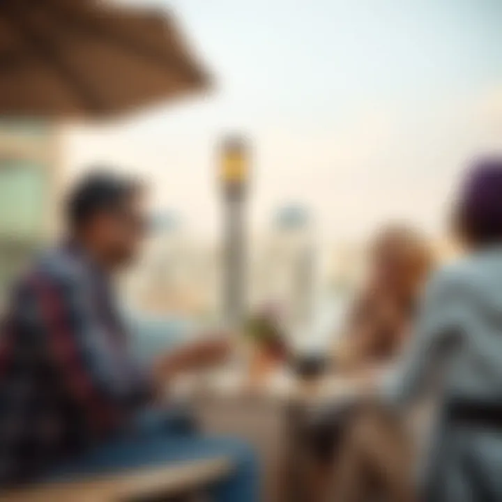 Family gathering during a UAE holiday