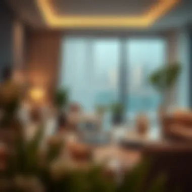 A cozy living room setup symbolizing a new home