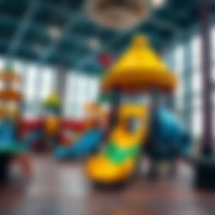 Comprehensive Safety Measures in Play Areas Safety features and amenities in an indoor play zone