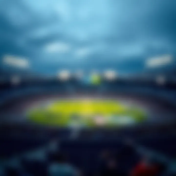 Iconic View of Inter Milan's Home Stadium Stadium view of Inter Milan's home ground