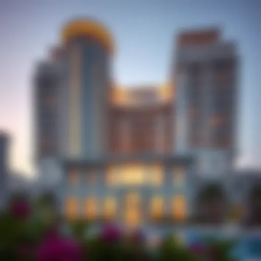 Architectural Elegance of Jomana Meraas Luxurious Exterior View of Jomana Meraas