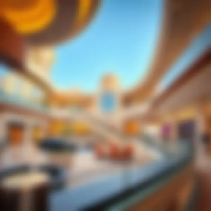 Architectural Elegance of Kaya Al Wahda Mall A panoramic view showcasing the architectural elegance of Kaya Al Wahda Mall