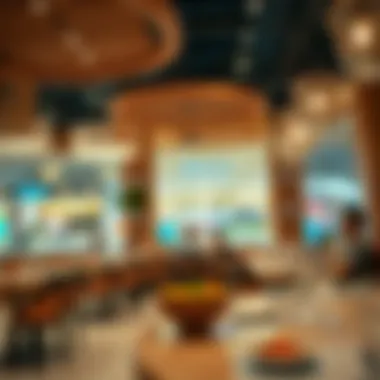 Culinary Delights at Kaya Al Wahda Mall An inviting dining space featuring a variety of culinary delights