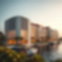 Stunning architectural design of Kensington Waters