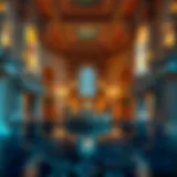 Stunning view of Khalidiya Palace architecture