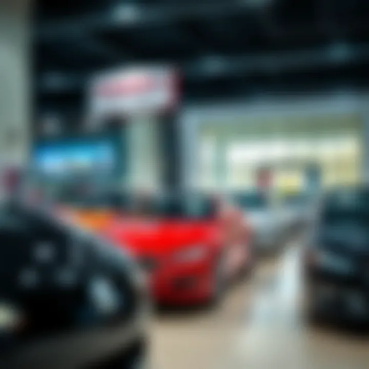 Diverse Vehicle Range Offered by Khalifa Rent a Car Diverse range of vehicles on display