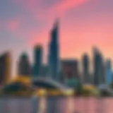 A stunning skyline of Dubai showcasing modern architecture