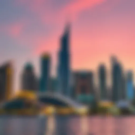 A stunning skyline of Dubai showcasing modern architecture